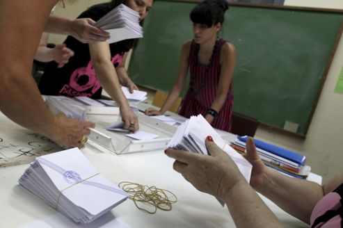 Les élections législatives en Grèce
